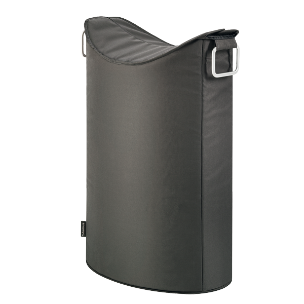 Schwarzes ergonomisches Sitzkissen, das für Lumbalunterstützung und Komfort entwickelt wurde.
