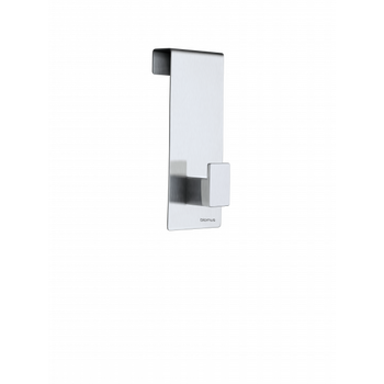 Eleganter Wandhaken aus rostfreiem Stahl für moderne Wohnorganisation von Blomus.