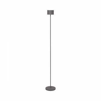Moderne minimalistische Stehlampe mit schickem Design und monochromer Verarbeitung.