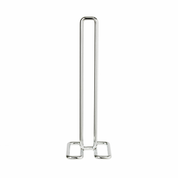 Stylischer Metall-Dokumentenhalter mit elegantem Design und stabiler Basis für die Büroorganisation.