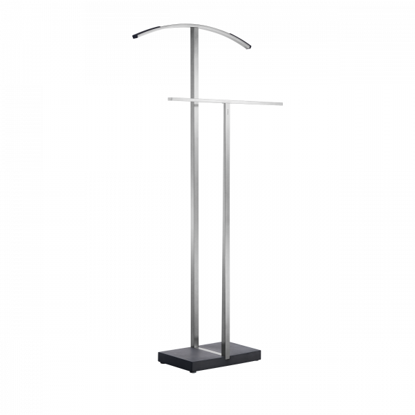 Eleganter Metallkleiderständer mit modernem Design für den Einzelhandel oder den Hausgebrauch.
