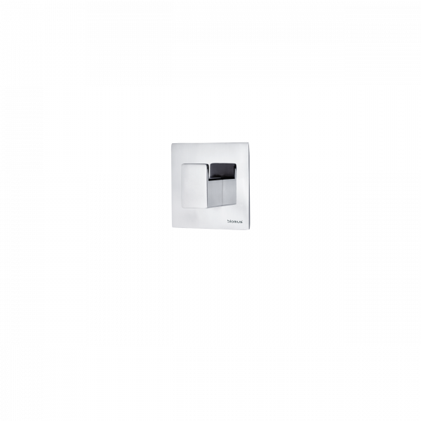 Moderne Doppelschalter-Design mit einem schlanken, minimalistischen Look in Weiß.