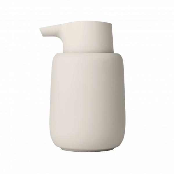 Minimalist Seifenspender aus Weiß für modernes Badezimmerdekor.