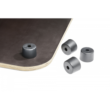 Rubber bumpers for furniture, enhancing stability and protecting surfaces.