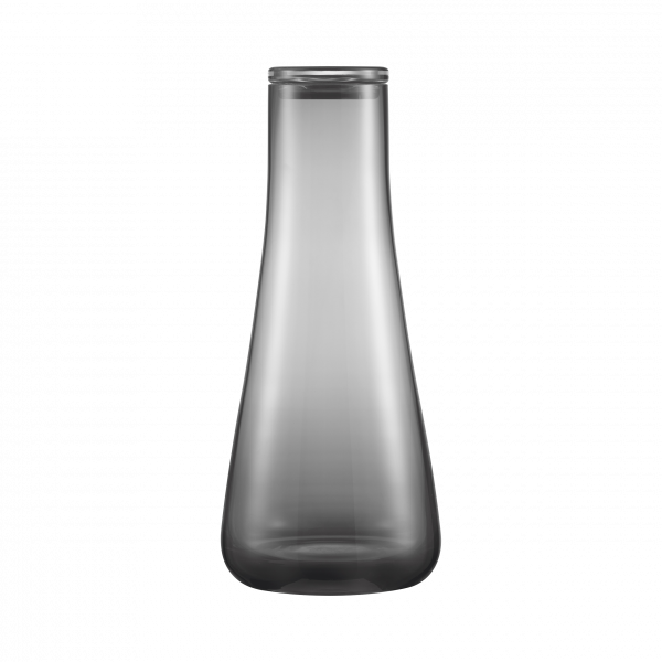 Klares Glasvase mit einem eleganten, modernen Design und einer glatten Oberfläche.