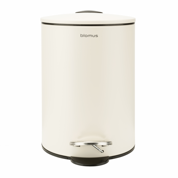 Stylish white Blomus beverage dispenser with a sleek design and spout for easy serving.