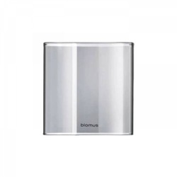 Eleganter Edelstahlbehälter von biomus, ideal für moderne Küchenspeicherlösungen.