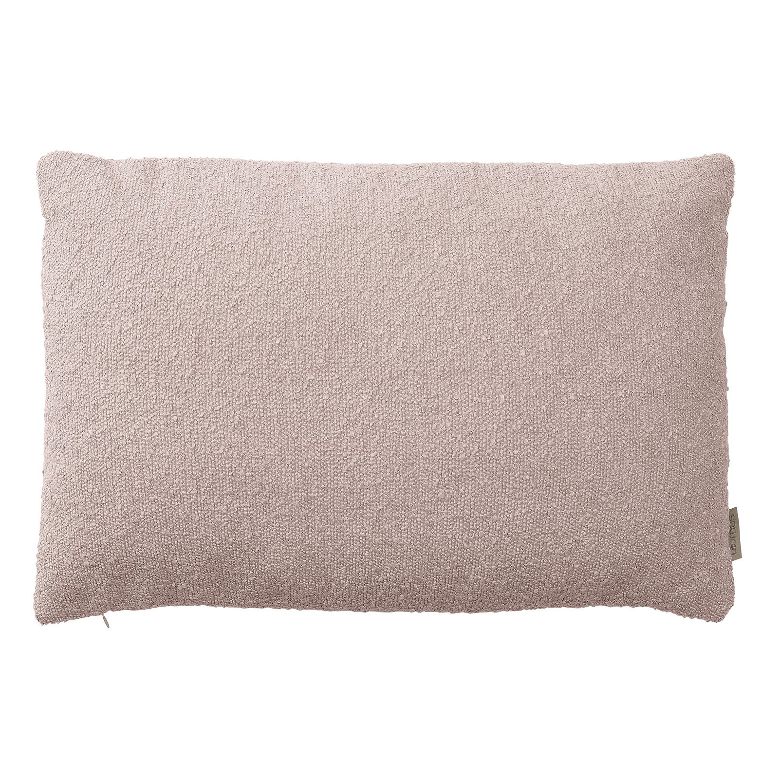 Weiches beige texturiertes Kissen für stilvolle Wohnkultur und Komfort.