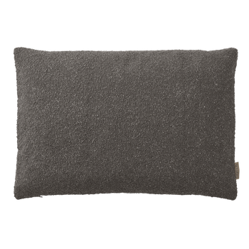 Cozy grey textured pillow for stylish home décor and comfortable seating.