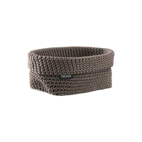 Stylish woven storage basket by Blomus perfect for organizing any space.