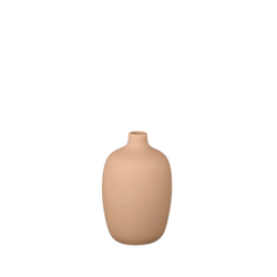 vase in amber brown