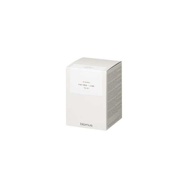 Blomus Fig Tree Line candle packaging in a stylish, minimalist design.