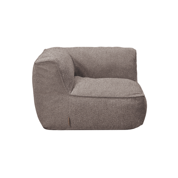 Gemütlicher moderner grauer Sessel mit einem stilvollen, entspannten Design für jeden Wohnraum.