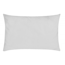 White decorative pillow on a plain background for home decor inspiration.