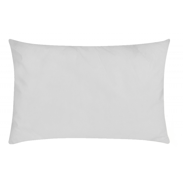 White decorative pillow on a plain background for home decor inspiration.