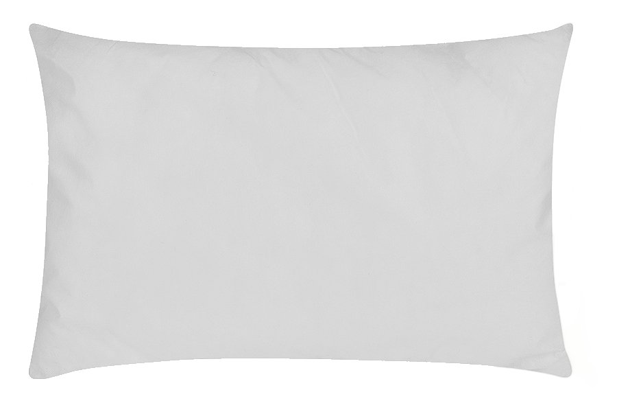 White decorative pillow on a plain background for home decor inspiration.