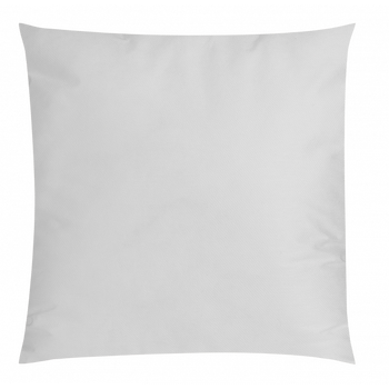 White decorative pillow on a plain background, perfect for home styling.