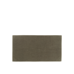 Solid dark green rectangular fabric swatch on a white background.