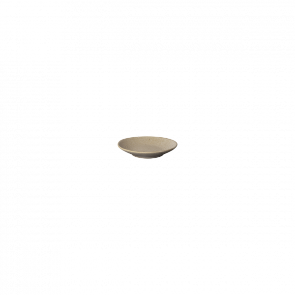 Eine einfache, elegante Keramikschüssel auf einem schwarzen Hintergrund, ideal zum Essen oder für die Präsentation.