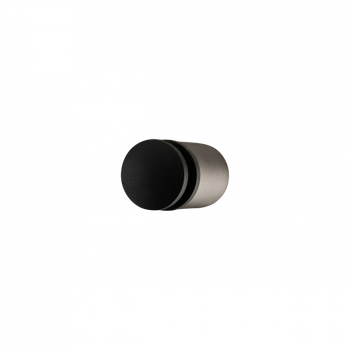 Sleek black and gold sound amplifier with a modern design on a dark background.