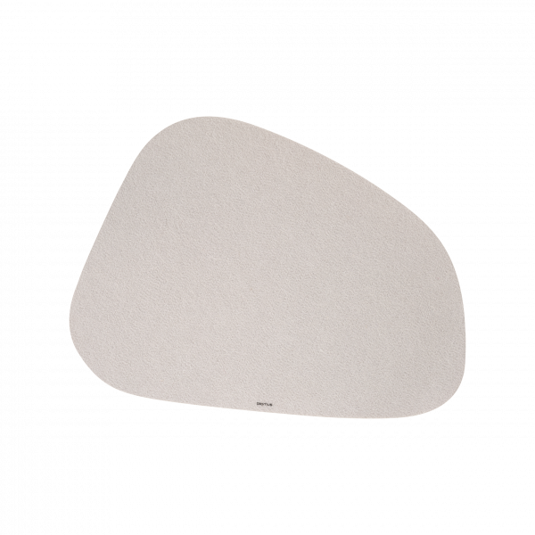 Minimalist beige decorative wall art on a black background.
