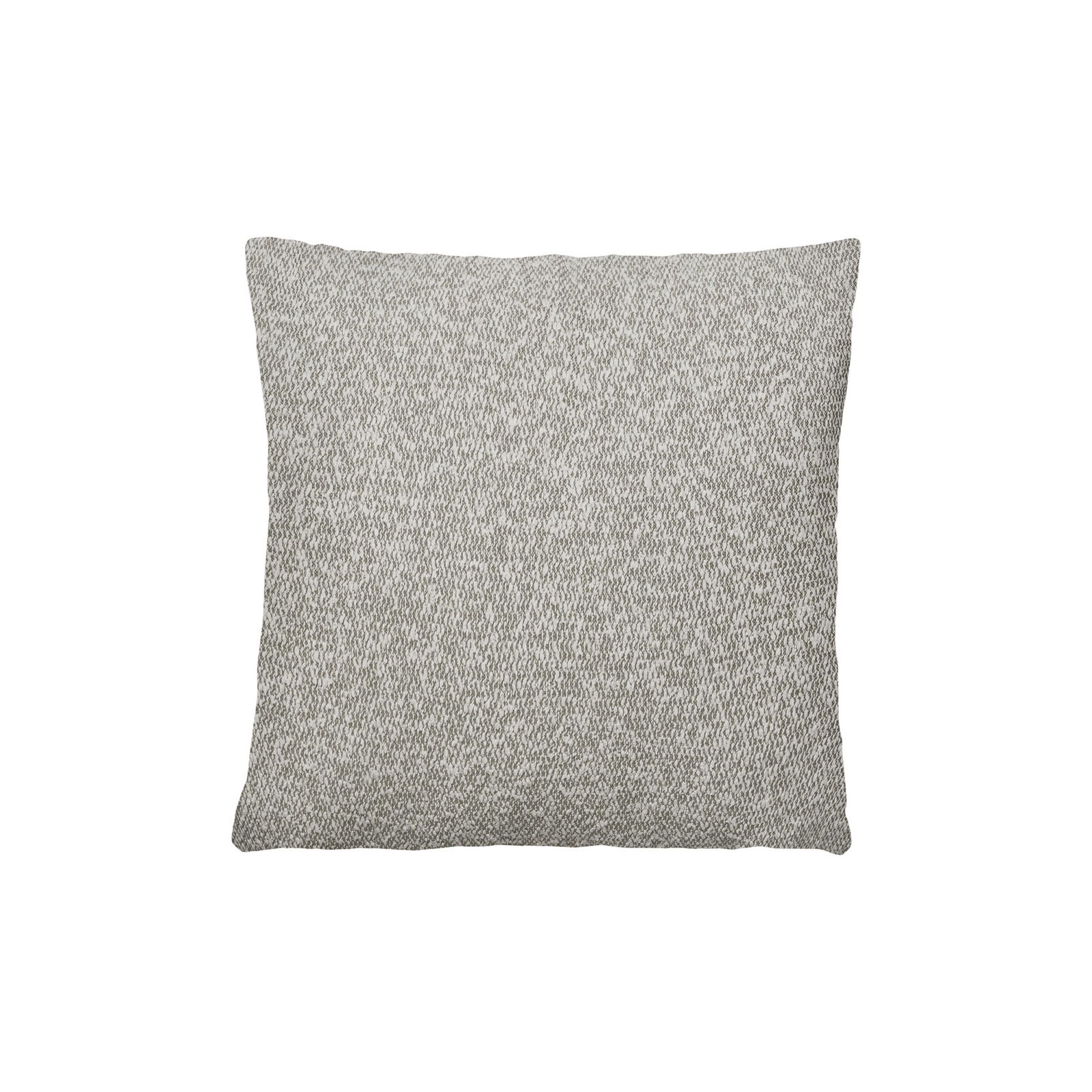 Textured gray decorative pillow for modern home decor and comfortable seating.