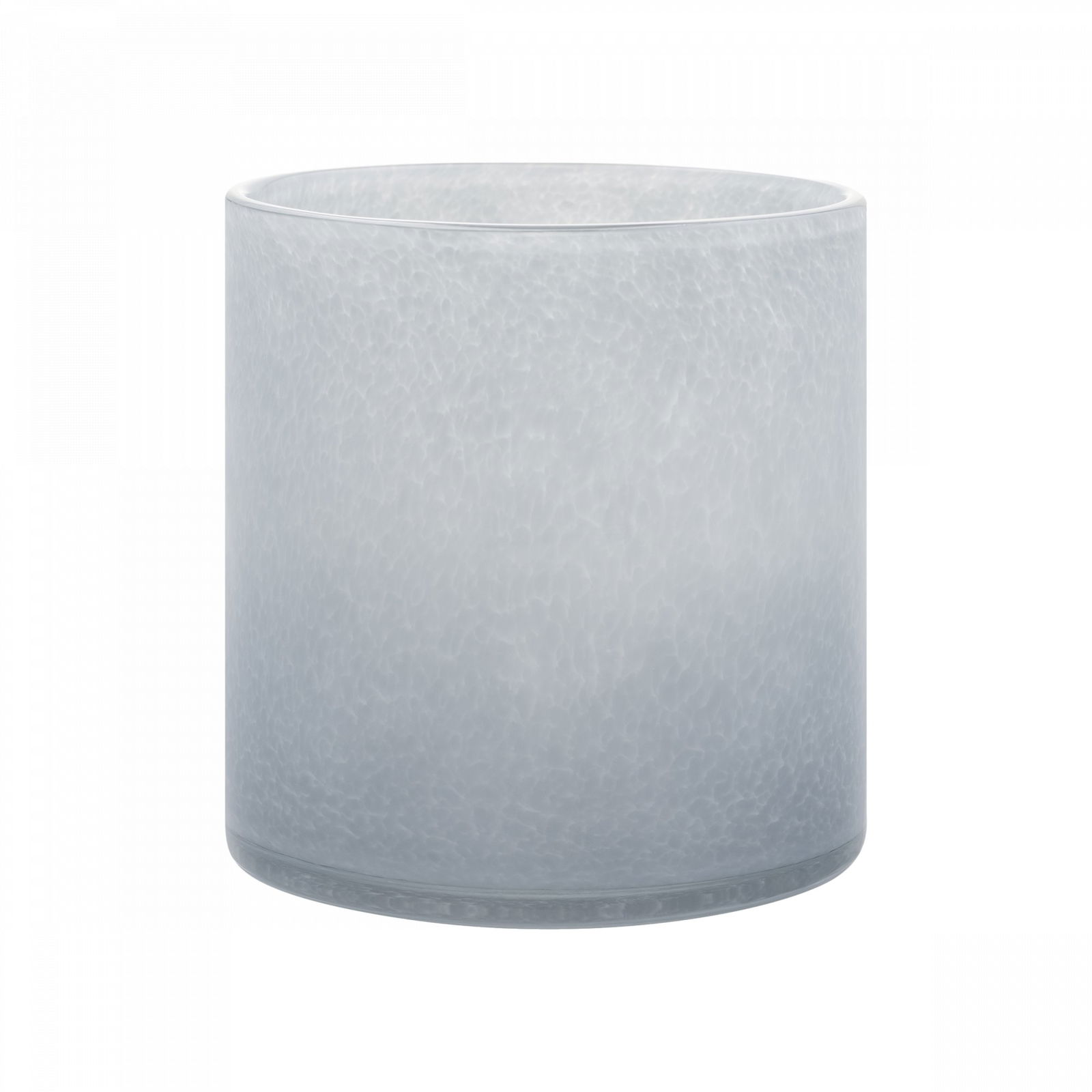 Frosted glass Teelichthalter mit einem eleganten und modernen Design.
