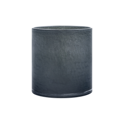 Elegant black candle holder showcased against a minimalist backdrop.