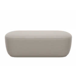 Stylische beigefarbene Couch mit modernem Design, perfekt für zeitgemäße Wohnräume.