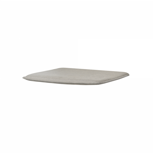Gray rectangular plate with a minimalist design for modern dining.