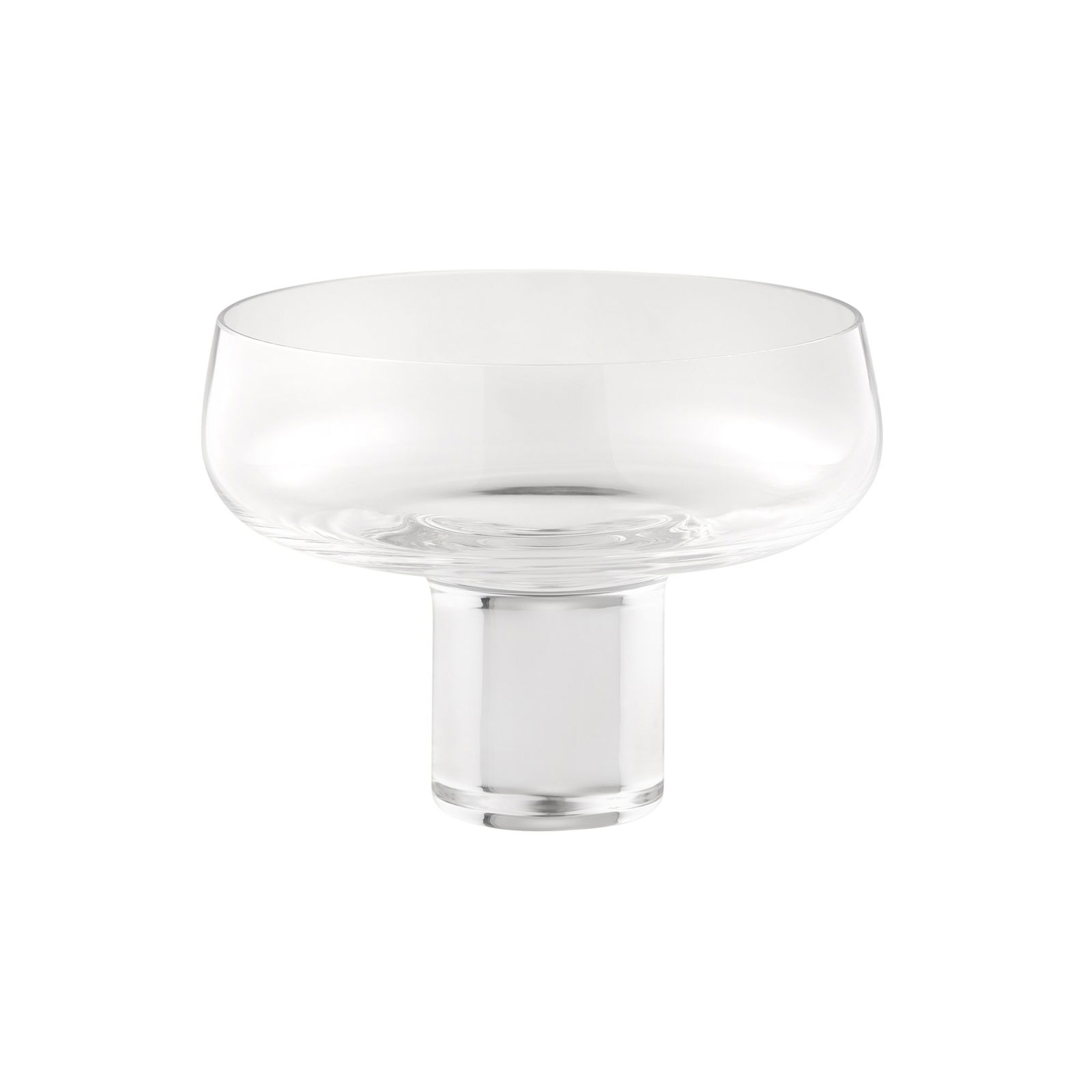 Klarer Glas-Dessertschalen mit einem stilvollen Fuß für elegantes Servieren.