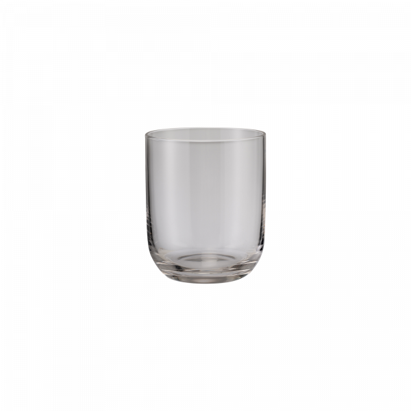 Klares Glas-Glas auf einem weißen Hintergrund, ideal für Getränke und stilvolle Tischdekorationen.