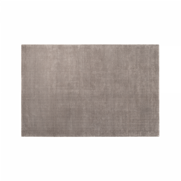 Elegant grey area rug with a soft texture, perfect for modern home interiors.