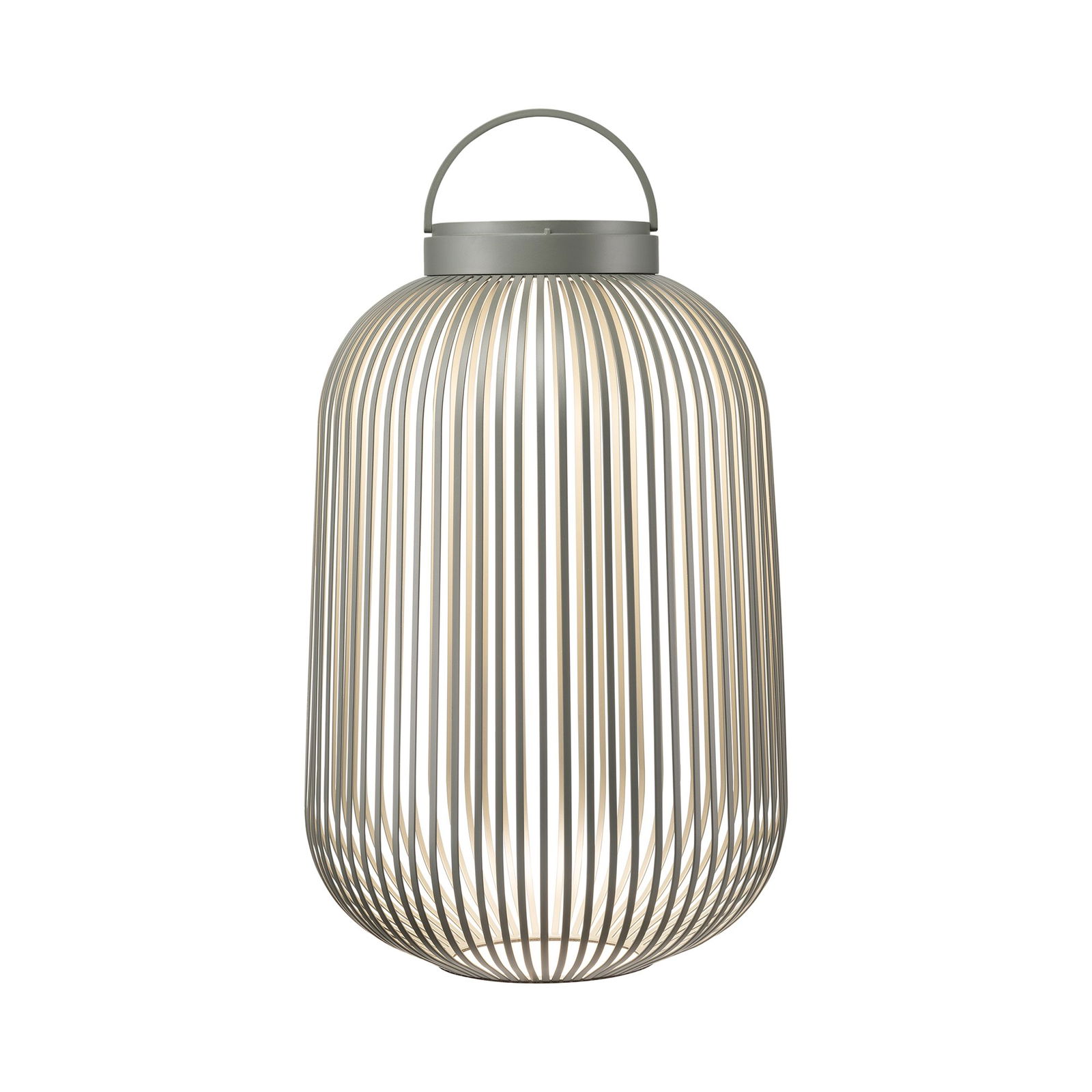 Stylische moderne Laterne mit einem eleganten Drahtdesign, perfekt für die Innen- oder Außendekoration.