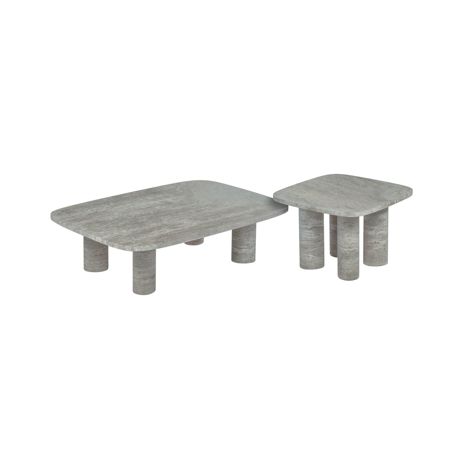 Stilvolle graue Couchtische mit einzigartigen Designs für moderne Wohnraumgestaltung.