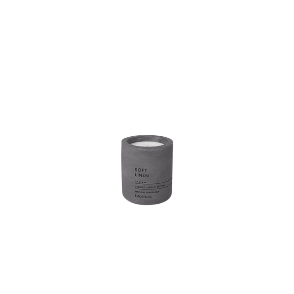 Compact gray utility canister with a secure lid, ideal for storage and organization.