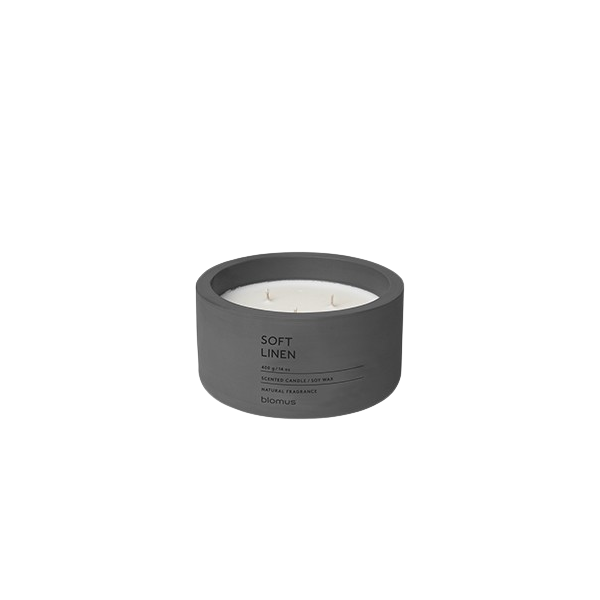 Stylish black cylindrical container with a smooth surface and minimalistic design.