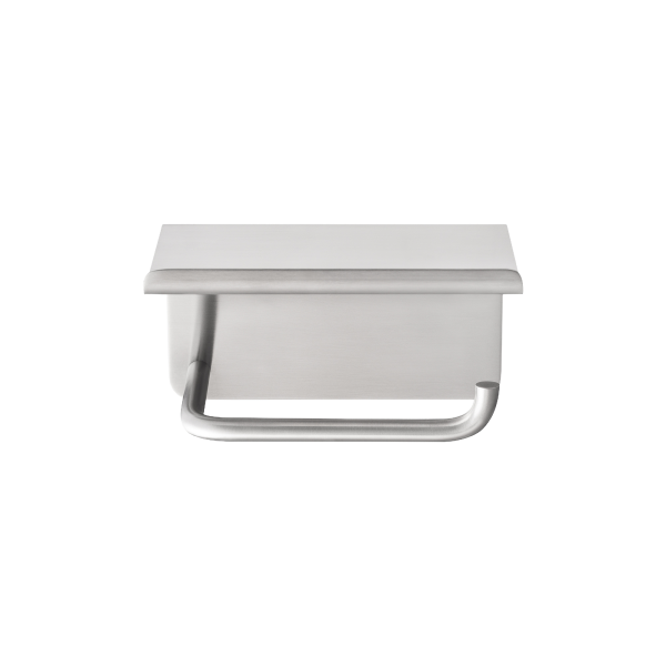 Sleek stainless steel pull handle for modern cabinets and drawers.