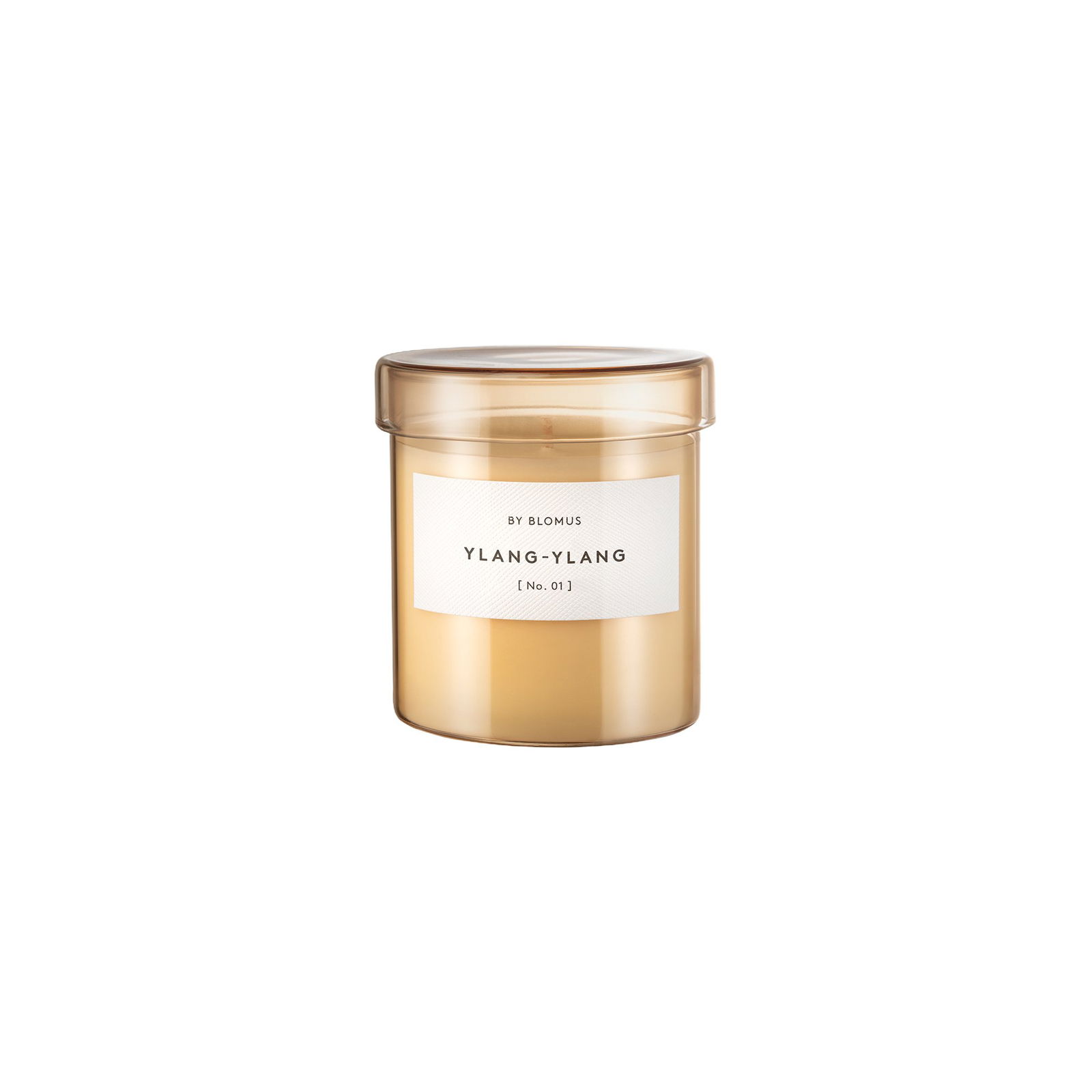 Ylang-Ylang Duftkerze in einem stilvollen Glas von Blomus.