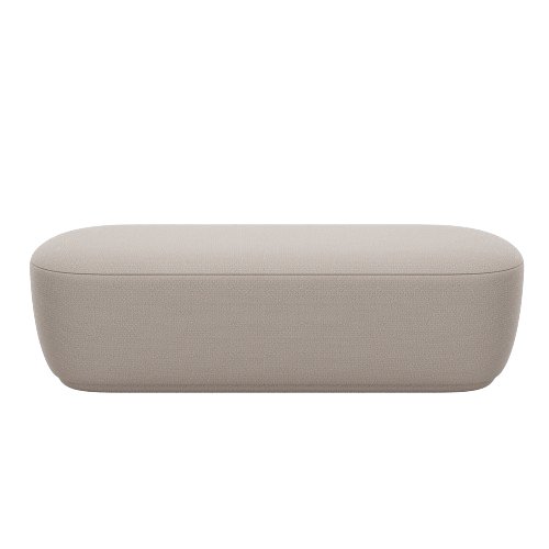 Moderner beiger Sofa mit minimalistischer Gestaltung, perfekt für zeitgemäße Wohnräume.