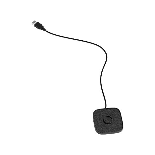 Compact black square device with a wire attached, ideal for various electronic applications.