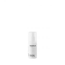 Metal-Fluid skincare product in a white bottle for revitalizing skin health.