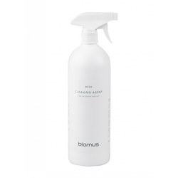 Blomus Outdoor-Textilreiniger in einer weißen Sprühflasche.
