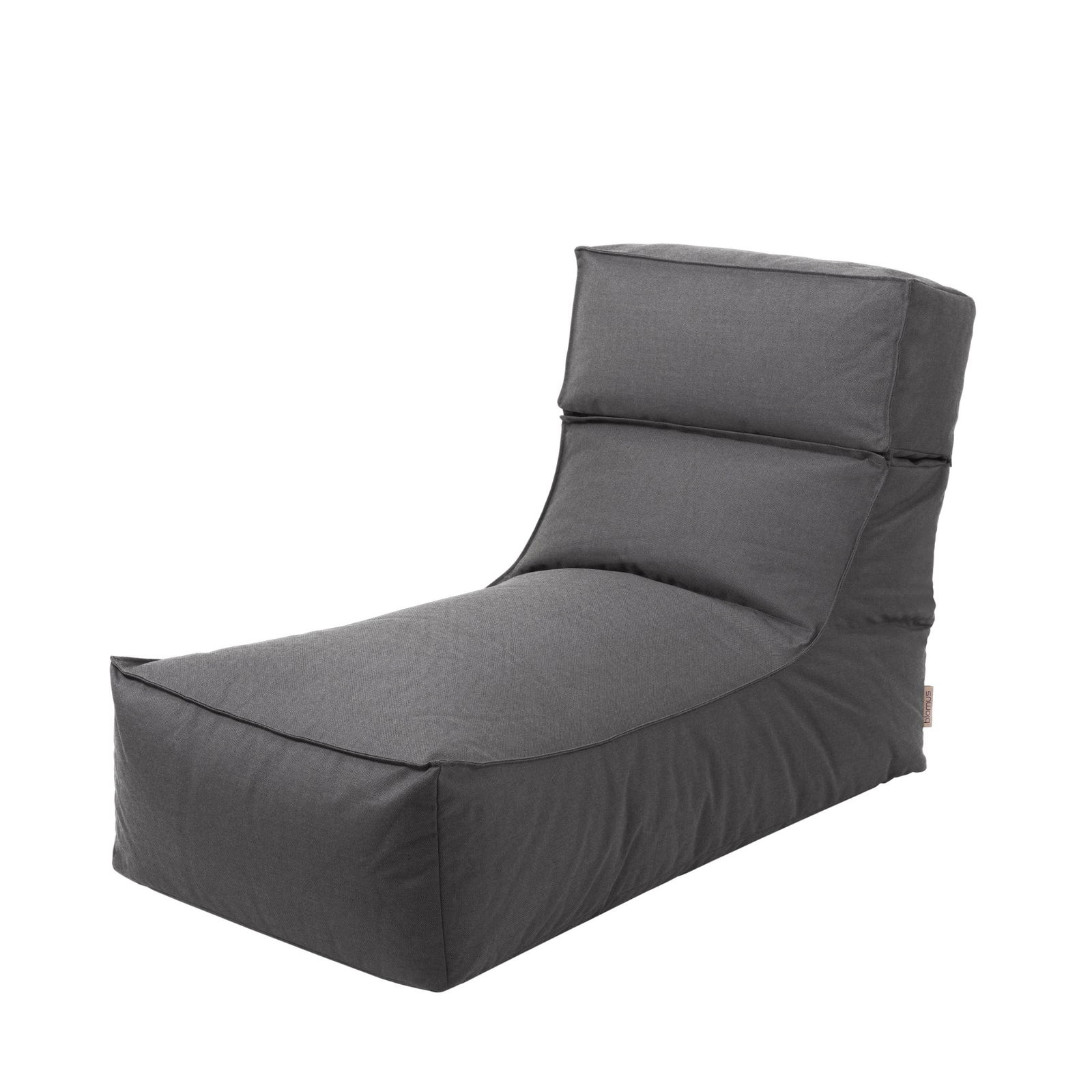 Modern gray lounge chair with a sleek design and comfortable ergonomic support.