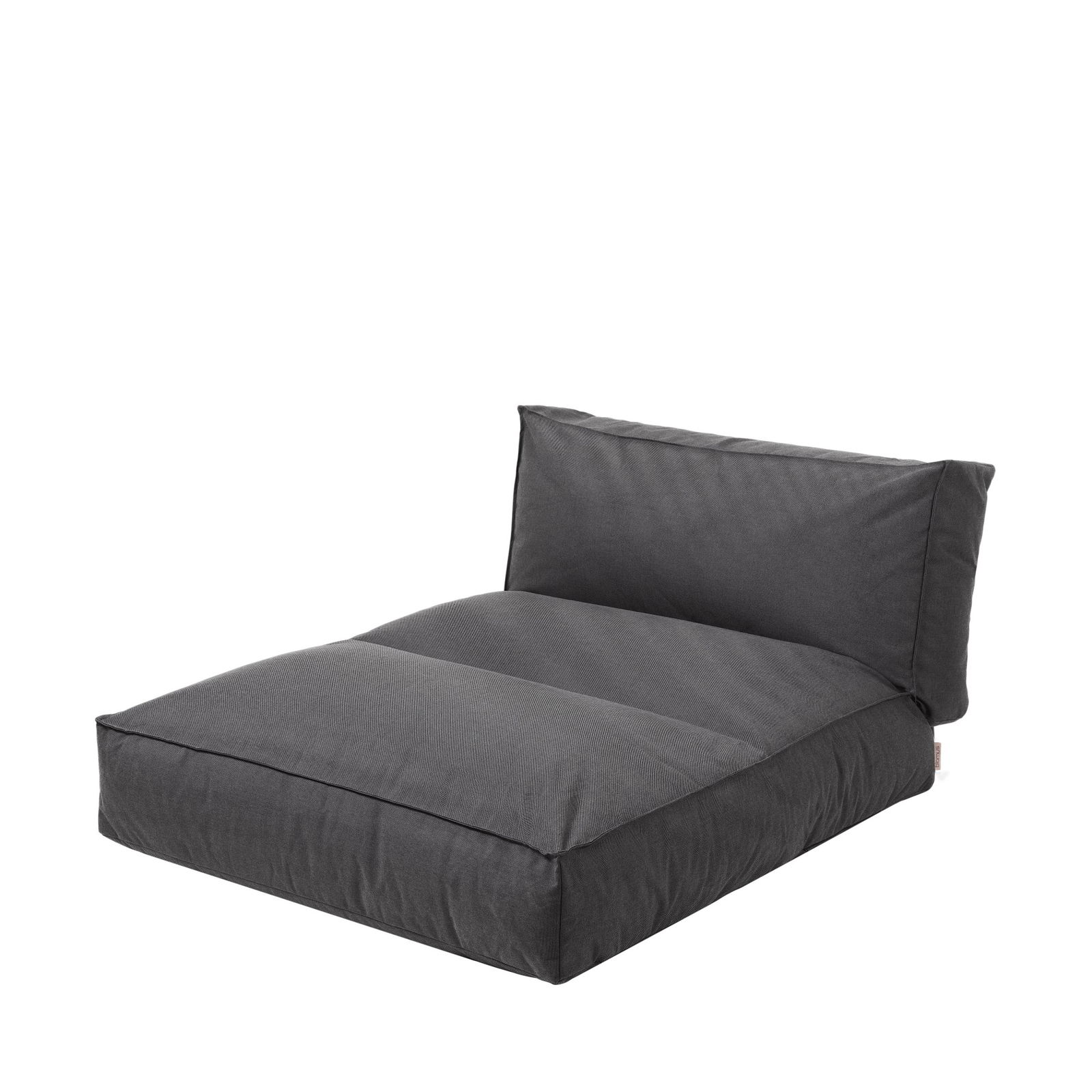 Stilvolles graues Schlafsofa mit modernem Design und bequemen Kissen zur Entspannung.